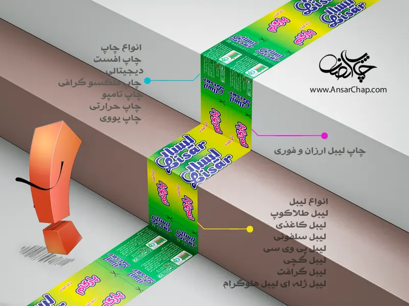 چاپ لیبل: راه‌حلی کارآمد برای معرفی و بسته‌بندی محصولات