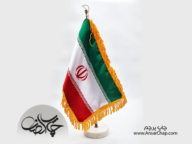 مشخصات چاپ پرچم رومیزی